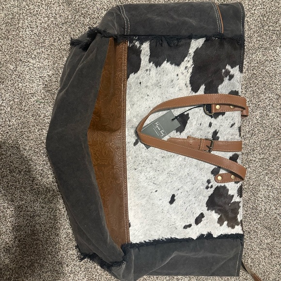 Myra cattle hide bag - Picture 2 of 5